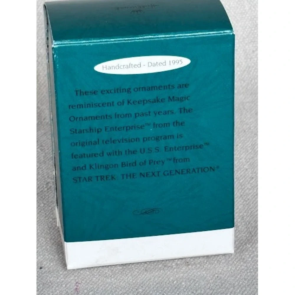 Hallmark Keepsake Ornament The Ships of Star Trek Set of 3 Dated‎ 1995